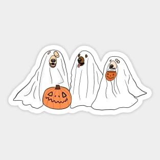 Ghost Puppies Sticker